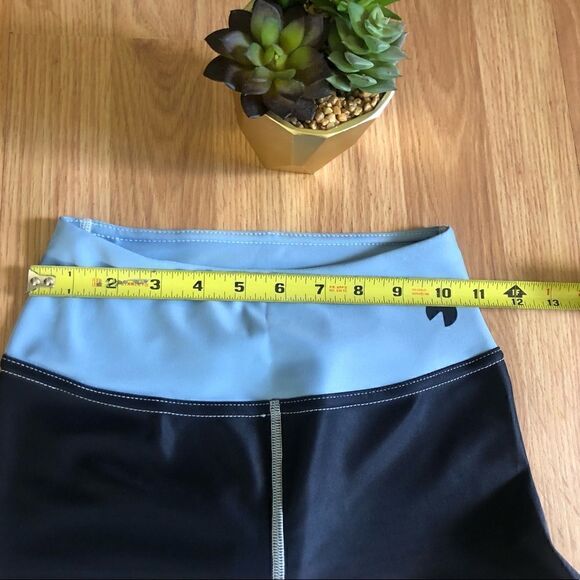 MAUILIFE CAKE 50 SPF Blue/Gray/White Leggings Women’s SIZE SM - Picture 7 of 9